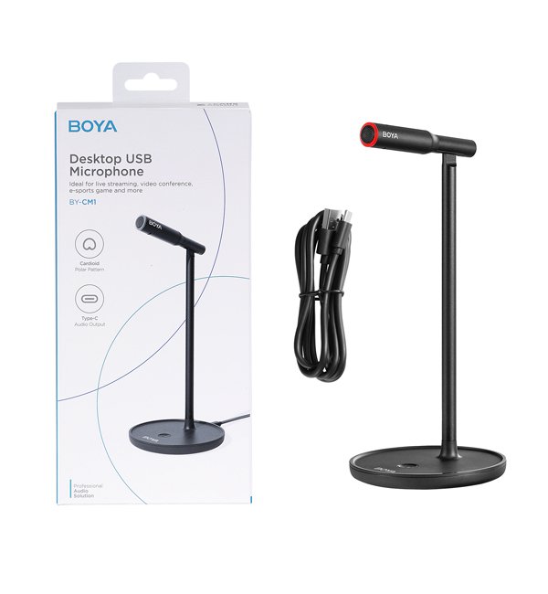 BOYA BY-CM1 Desktop Cardioid USB Microphone