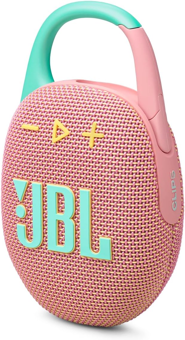 JBL Clip 5 Waterproof Bluetooth Speaker – Ultra-Portable, 12H Playtime