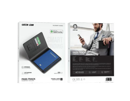 Green Lion Pass-Track Passport Holder