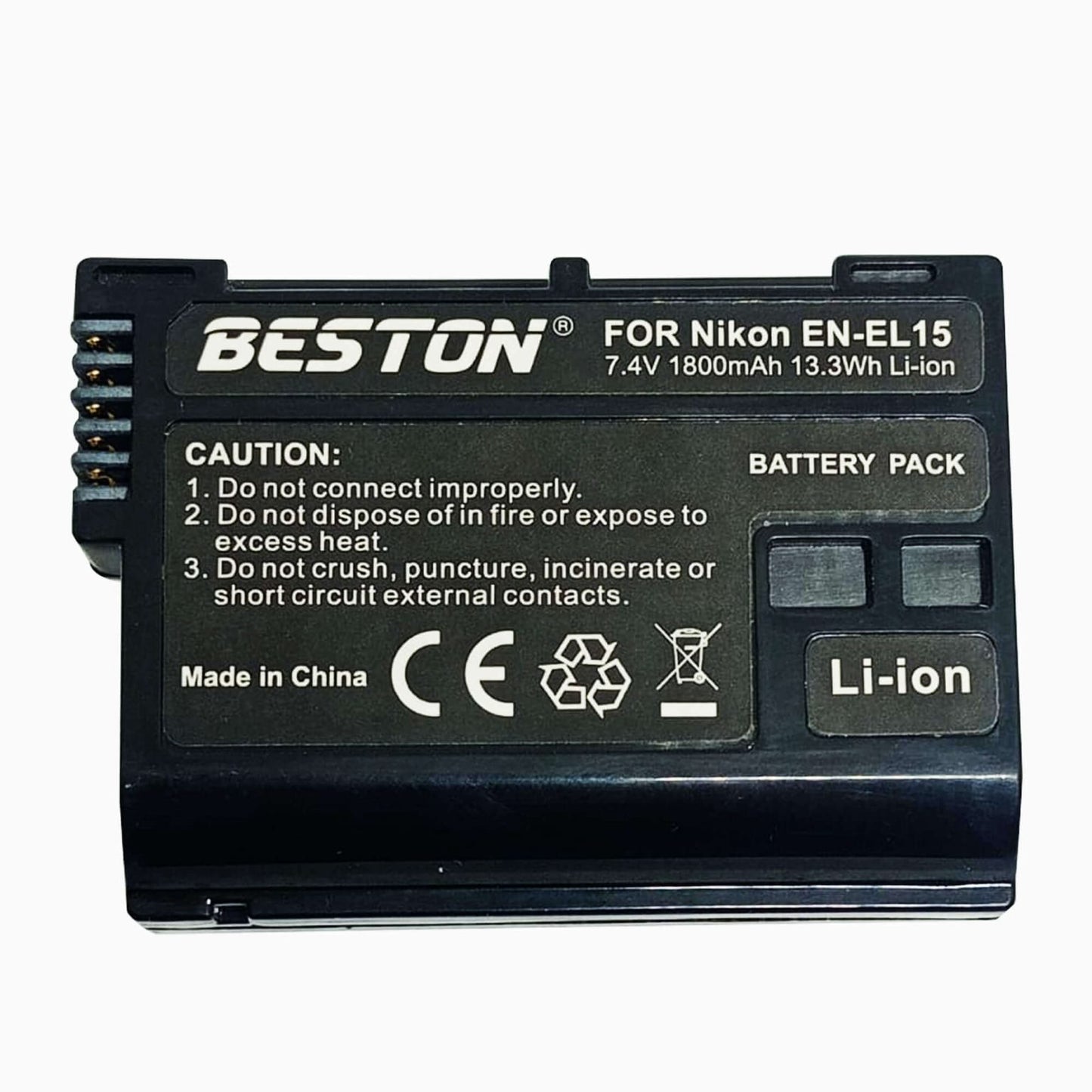 Beston EN-EL15 Battery for Nikon 1800mAh