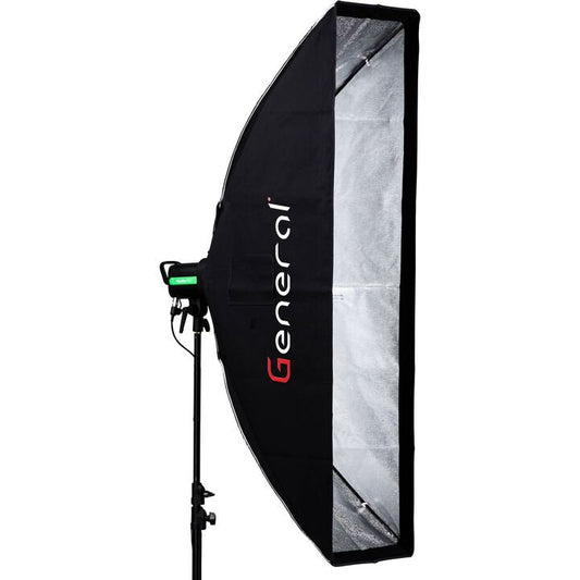 General Strip Softbox 35x160CM with grid and Bowens
