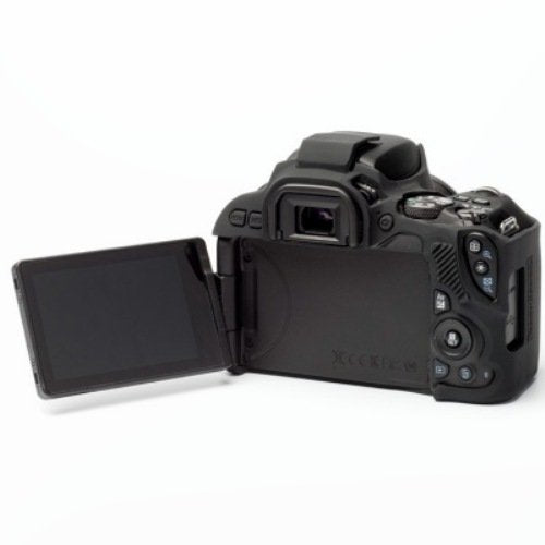 EasyCover Camera Case For Canon 200D (Black)