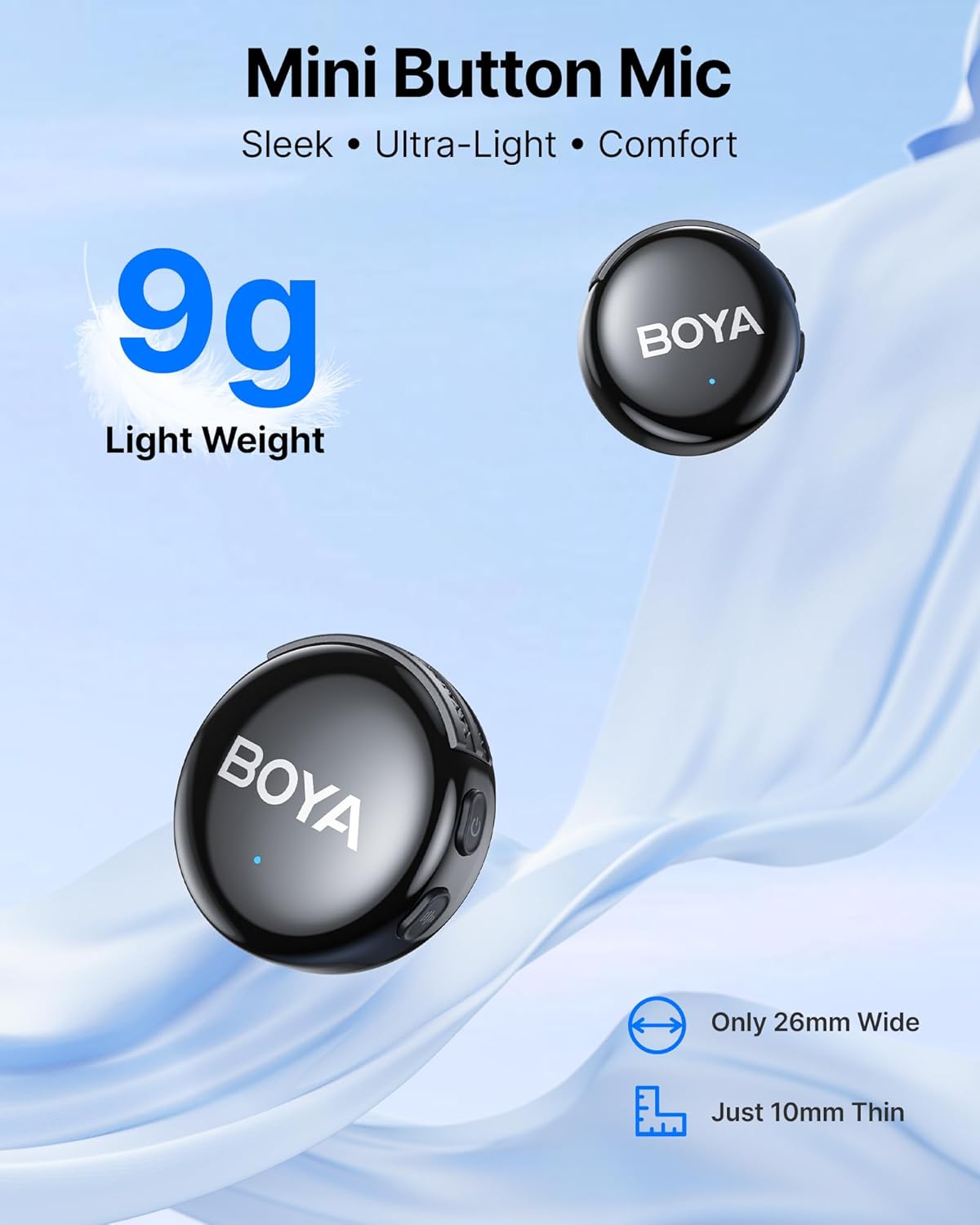 BOYA BOYALINK 3-03 Mic kit 24 Bit 1to2 Type C/ios/3.5mm TRS