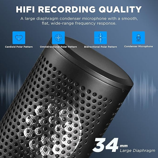 BOYA M1000 pro. XLR large diaphragm condenser mic