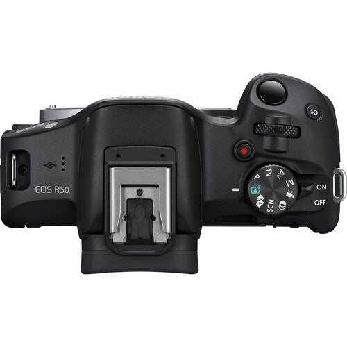 Canon EOS R50 Mirrorless Camera with 18--45mm Lens