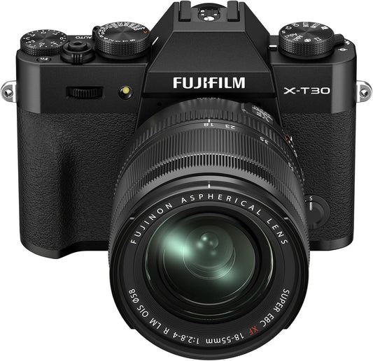 FUJIFILM X-T30 II with 18-55mm Lens (Black)