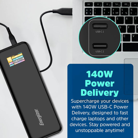 Mamen SL-BJ08 Battery Grip (Max. 140W) 27000mAh output USB