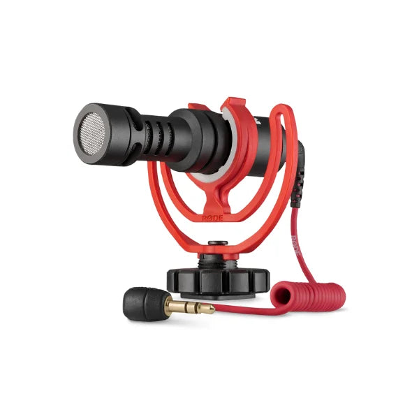 Rode VideoMicro Compact On-Camera Microphone for Clear Professional Audio