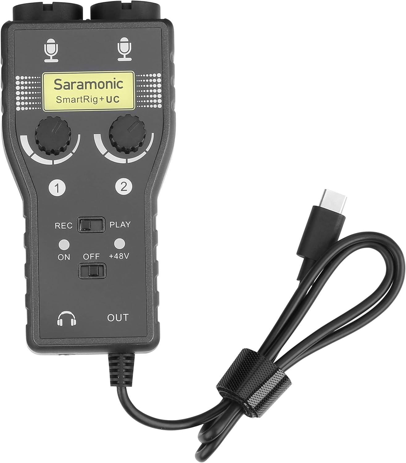 Saramonic 2-Channel Mic & instrument audio adapter for USB Type-C devices