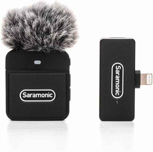 Saramonic 2.4G wireless mic kit for iPhone with lightning connector