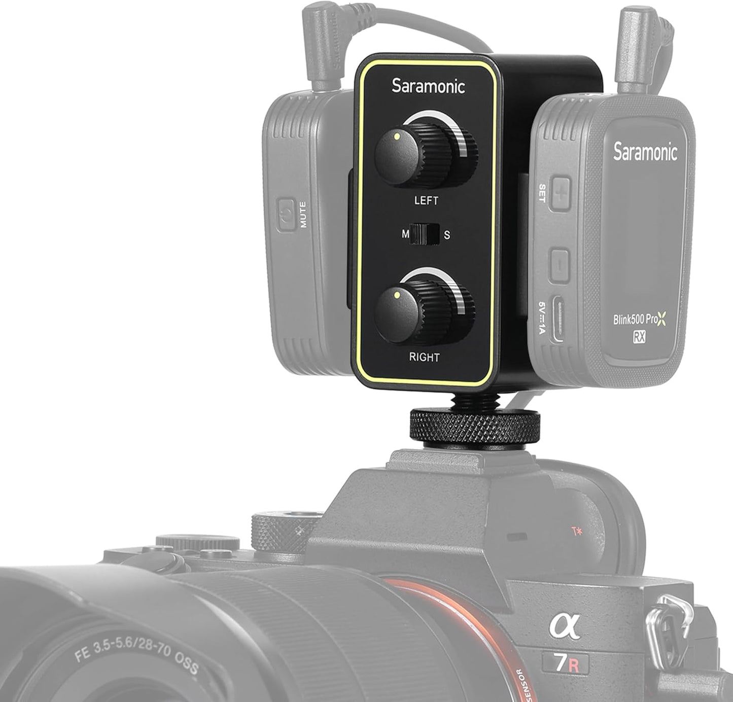 Saramonic AUdio mixer for camera