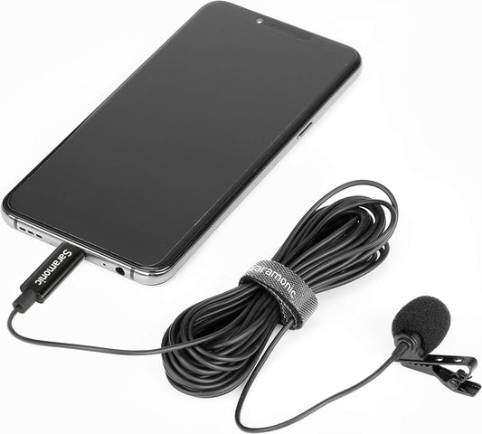 Saramonic lavalier mic with USB-C