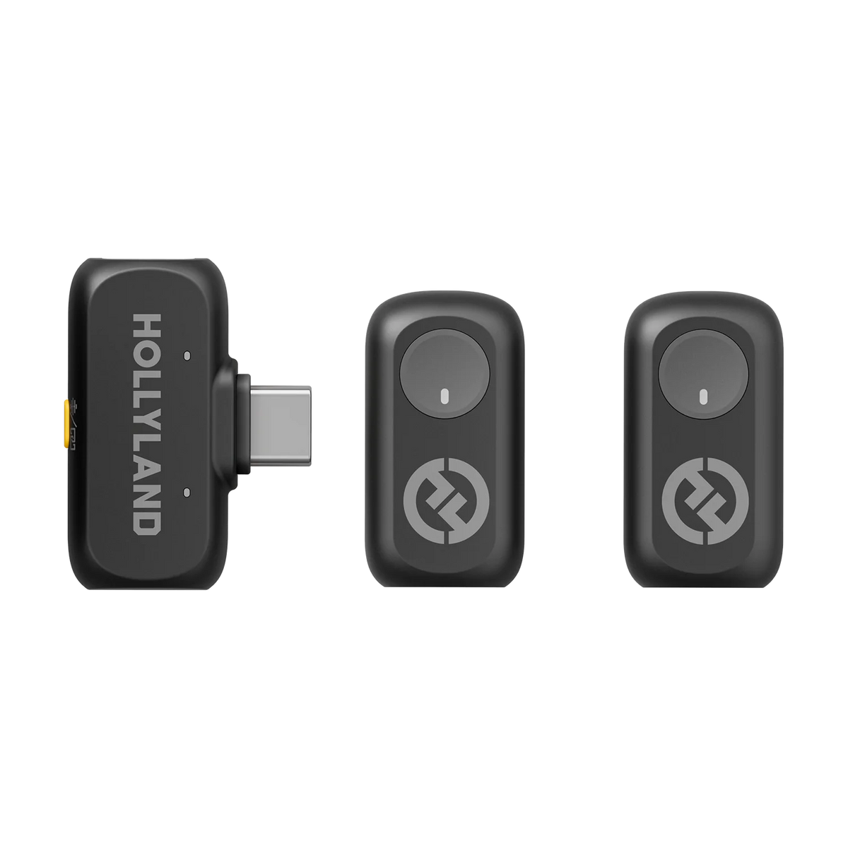 Hollyland Lark A1 Mini Duo (2TX + USB-C RX) – Gray