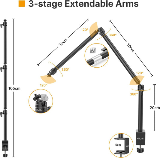 Ulanzi LS08 Three Section Frection Arm
