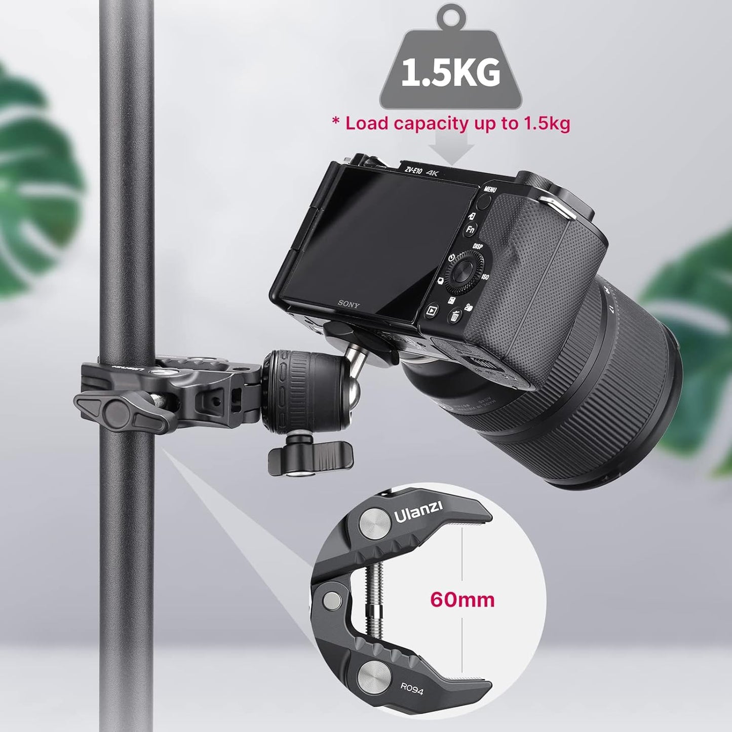 Ulanzi R099 Double Super Clamp