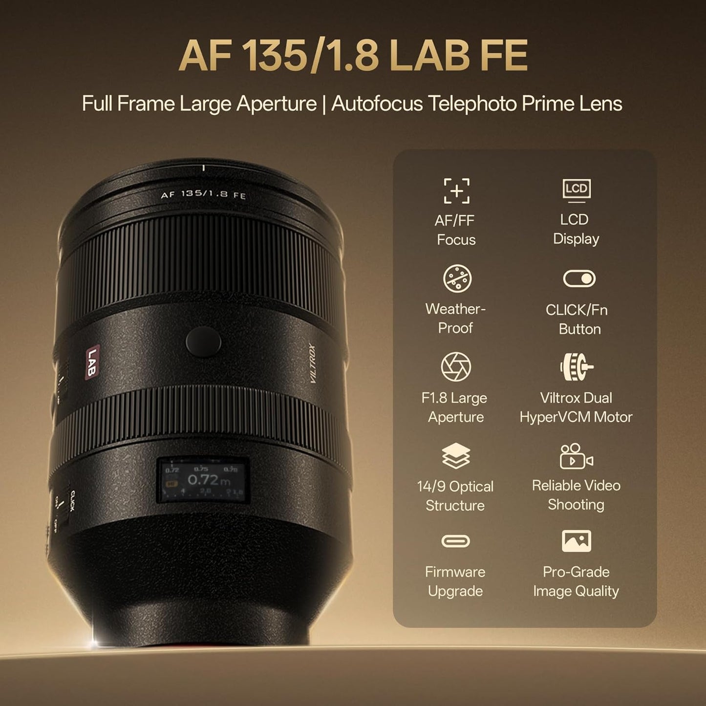 Viltrox 135mm f/1.8 LAB Sony-FE Mount?
