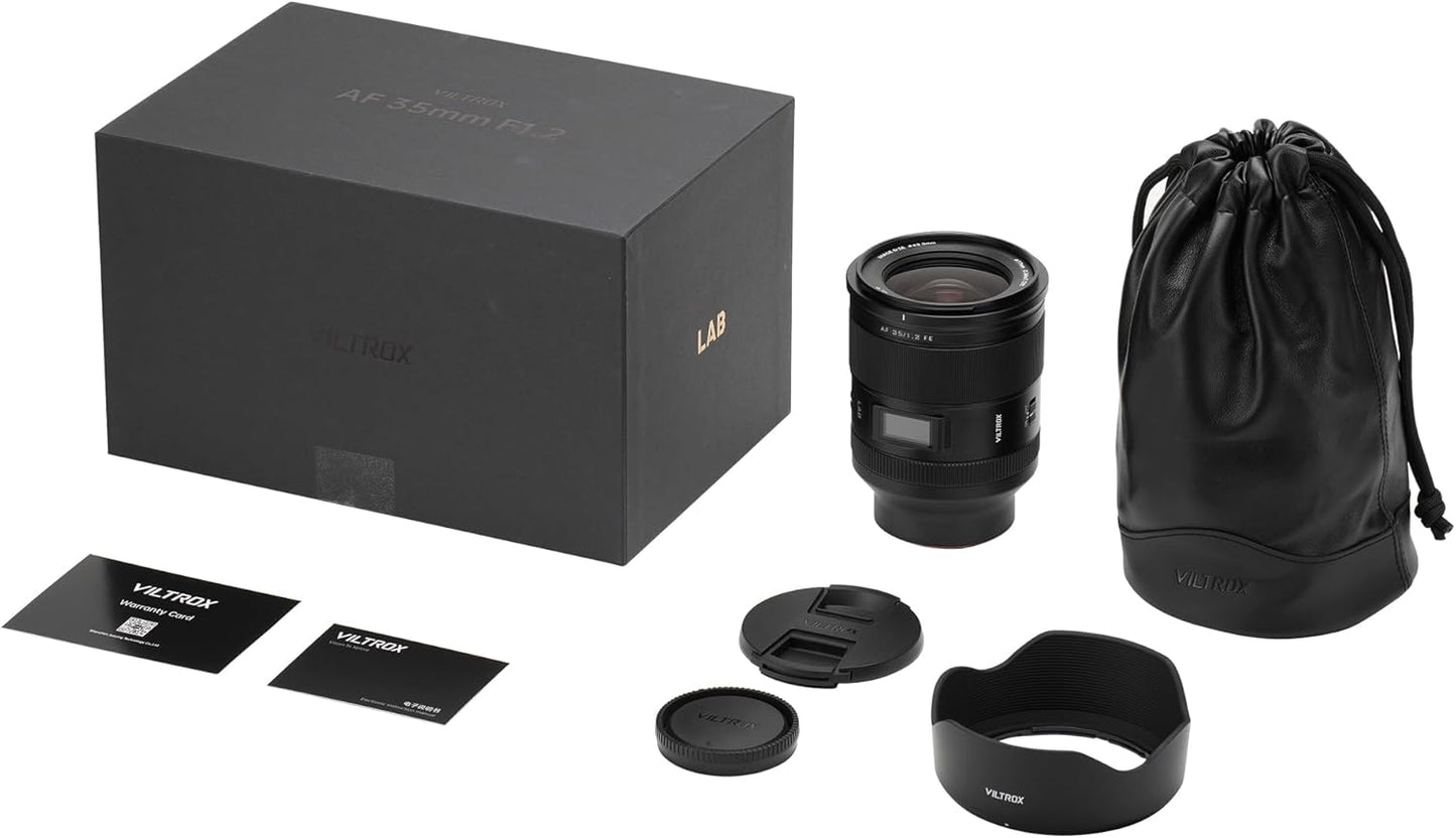 Viltrox 35mm f/1.2 LAB for Sony FE Mount