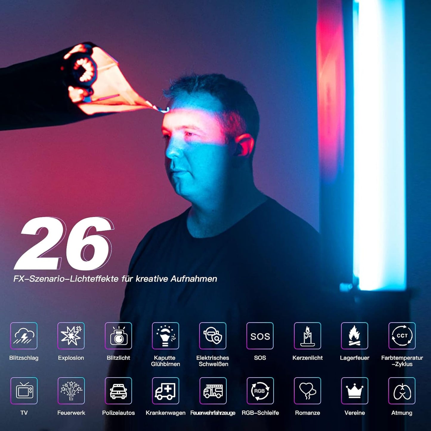 Viltrox H-18 RGB Color Stick (18W)