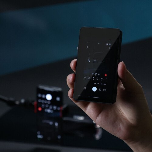 Synco XView M4 Selfie Monitor Screen for Phone Vlogging – Black