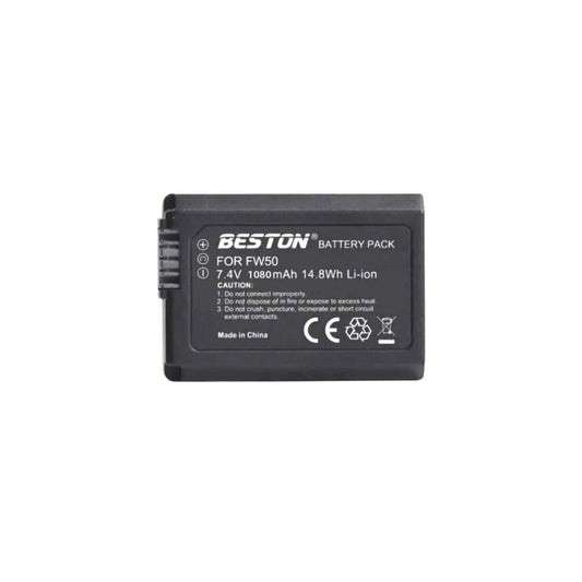 Beston NP-FW50 Rechargeable lithium Battery for digital camera Alpha A series