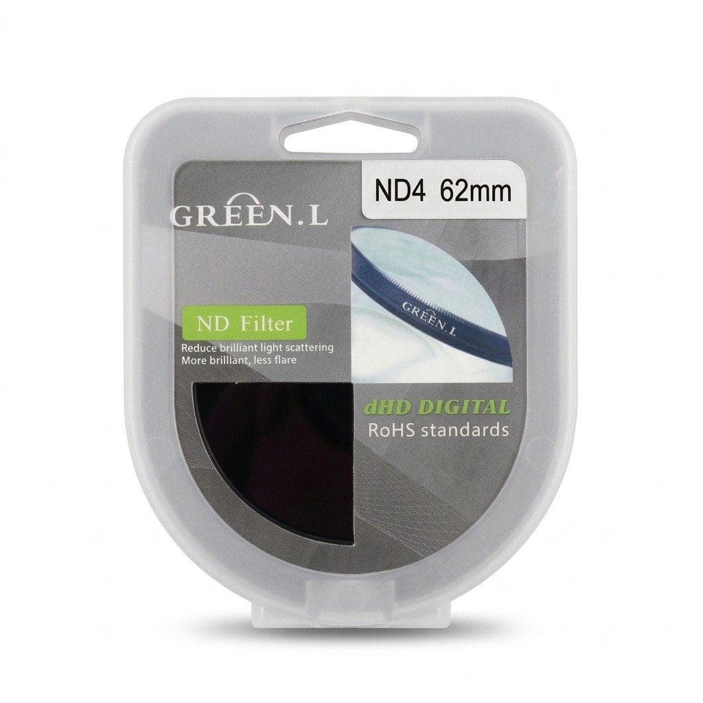 Green.L ND4 62mm – Neutral Density Filter