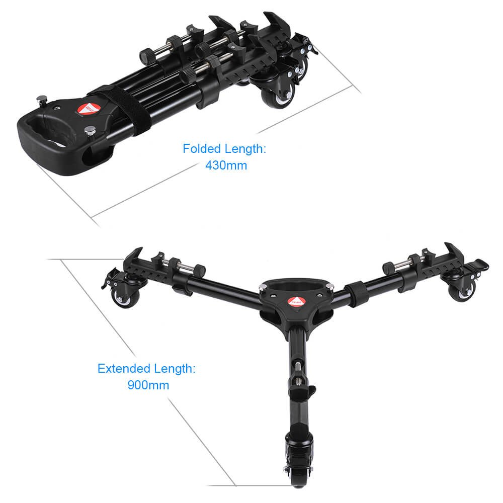 Kingjoy VX-600D Heavy duty Tripod dolly