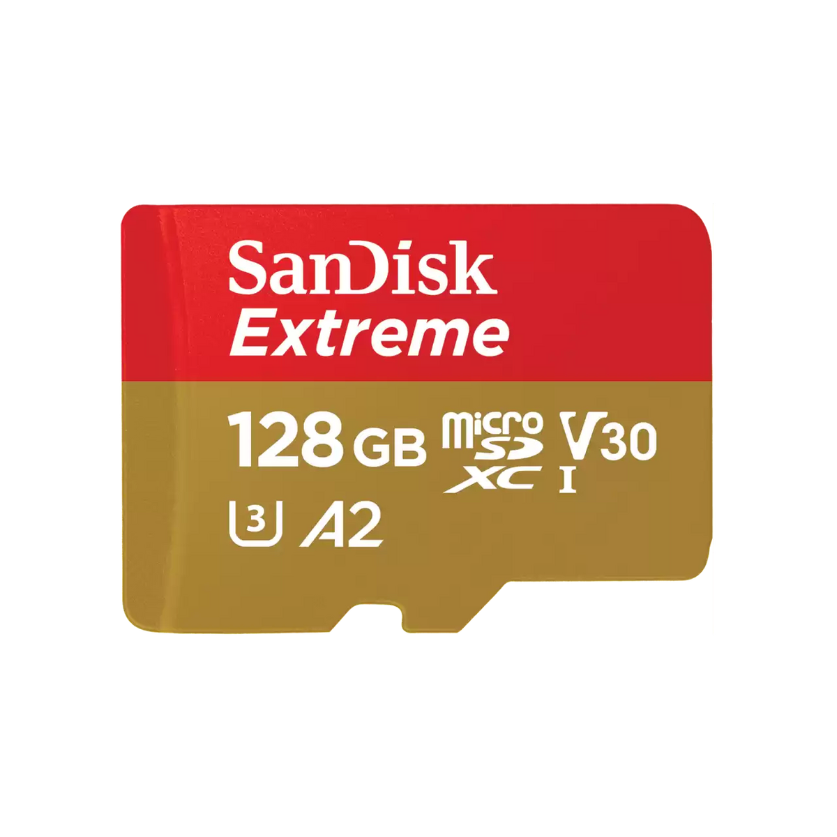 SanDisk Extreme microSDXC UHS-I CARD – 128GB