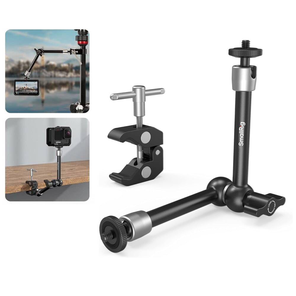 SmallRig Crab-Shaped Clamp & Magic Arm (11’’) 2732B
