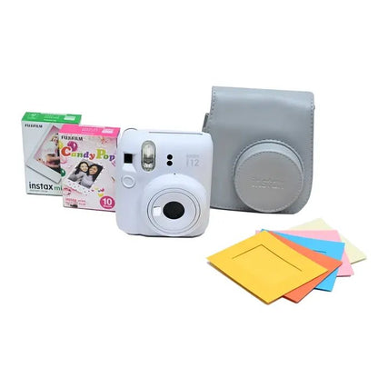 FUJIFILM Instax Mini 12 Gift Box Flaura & Fauna – Clay White