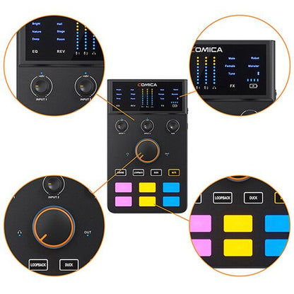 Comica Audio ADCaster C1-K1 Streaming and Podcasting Audio Kit