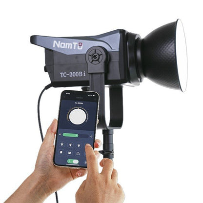 NamTu TC-300Bi 330W Bi-Color LED Video Light 2700K-6500K, CRI 97 (Gray)