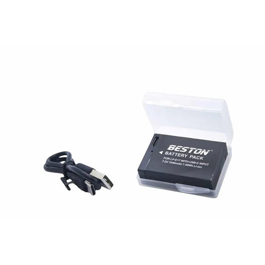 Beston LP-E17C USB-C Rechargeable Battery for Canon Cameras 1040mAh