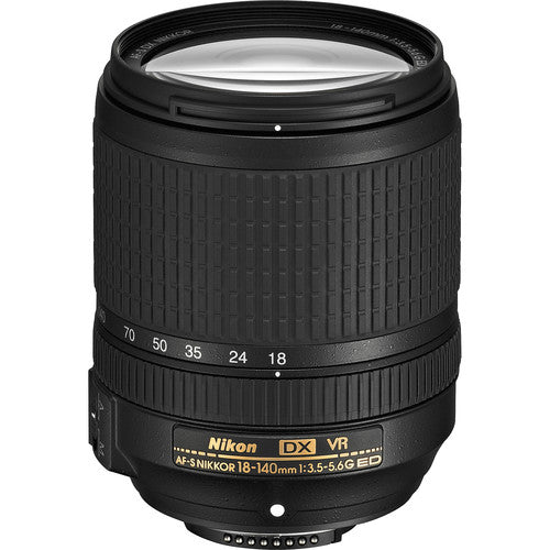Nikon AF-S DX NIKKOR 18-140mm F/3.5-5.6G ED VR Lens