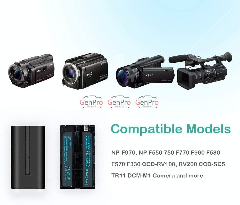BESTON NP-F550 /NP-F570 Battery for Sony