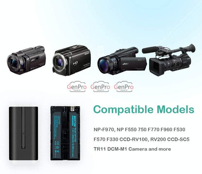 BESTON NP-F550 /NP-F570 Battery for Sony