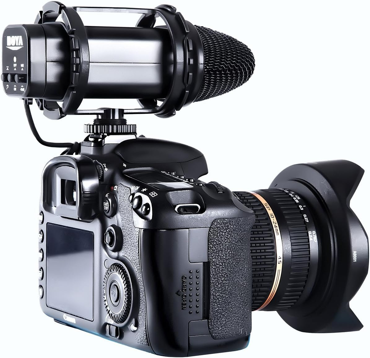 Boya BY-V02 Stereo Microphone for Camera