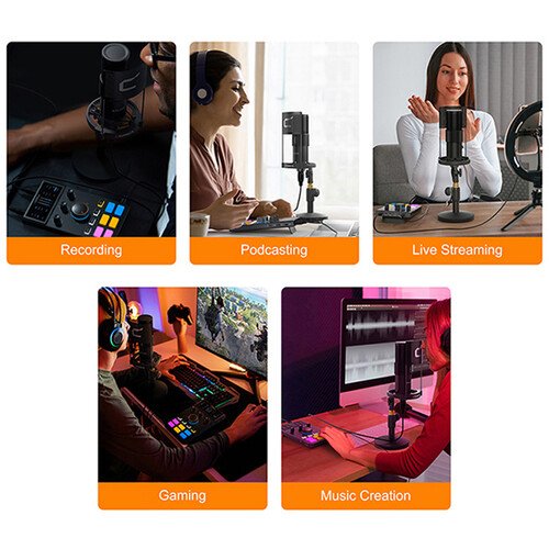 Comica Audio ADCaster C1-K1 Streaming and Podcasting Audio Kit