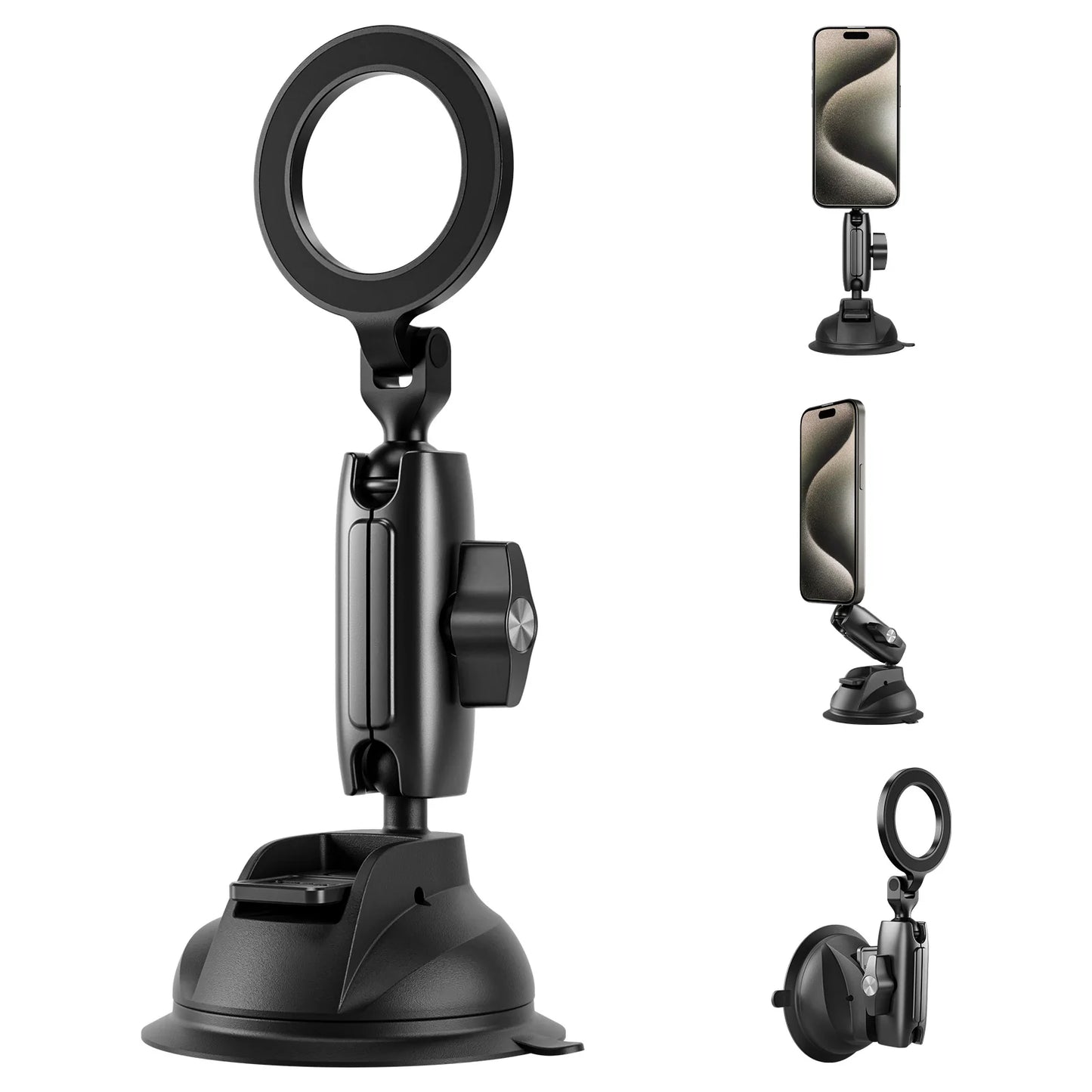 TELESIN Magnetic Suction Car Phone Mount P3-SUS-02
