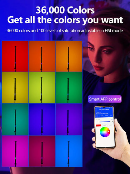 SUTEFOTO TP25 RGB APP Full Color Tube Light