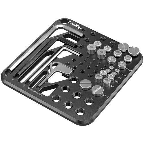 SmallRig Screw and Allen Wrench Storage Plate Kit MD3184