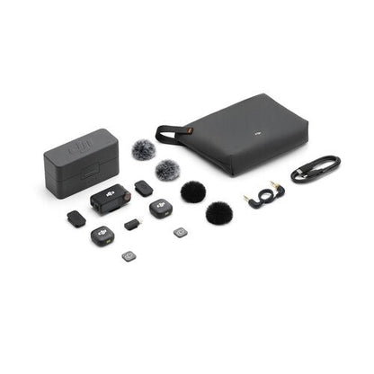 DJI Mic 3 2-Person Compact Wireless Microphone System/Recorder for Camera & Smartphone