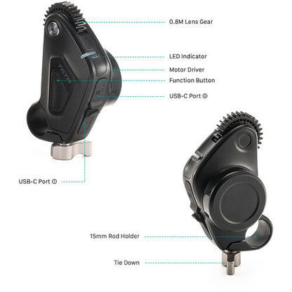 Tilta Nucleus Nano II Wireless Lens Control System with Control Handle Kit WLC-T05-K2
