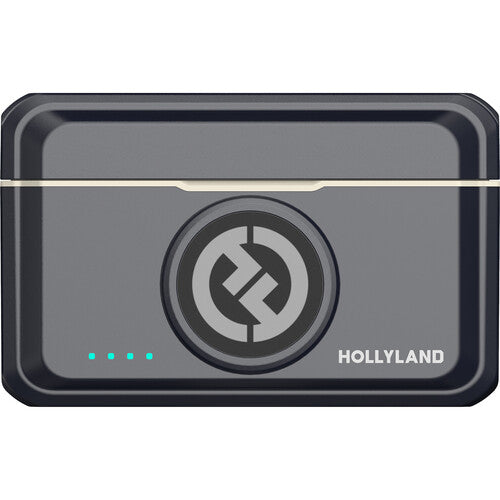 Hollyland Lark M2 DUO 2-Person Wireless Microphone System (Ivory White) – All-In-One Kit For Creators (Combo Edition)