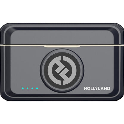 Hollyland Lark M2 DUO 2-Person Wireless Microphone System (Ivory White) – All-In-One Kit For Creators (Combo Edition)
