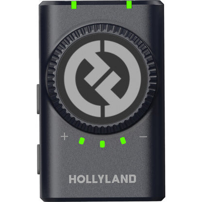 Hollyland Lark M2 DUO 2-Person Wireless Microphone System (Ivory White) – All-In-One Kit For Creators (Combo Edition)