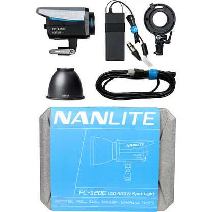 Nanlite FC120C RGB LED Spotlight