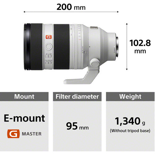 Sony FE 50-150mm f/2 GM Lens (Sony E)