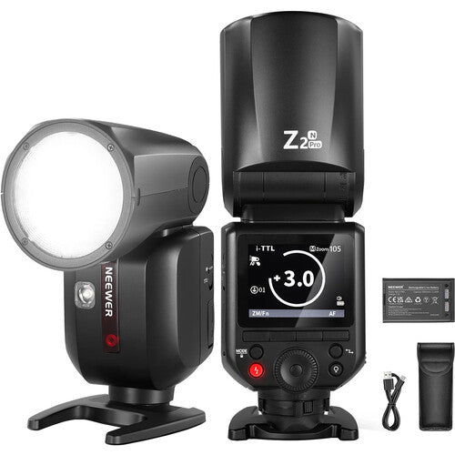 Neewer Z2PRO-N TTL Round Head Flash Speedlite for Nikon