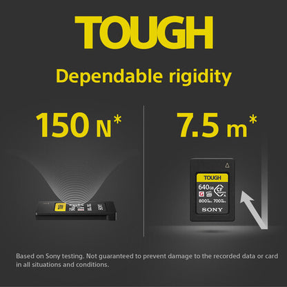 Sony 240GB CFexpress 4.0 Type A TOUGH Memory Card