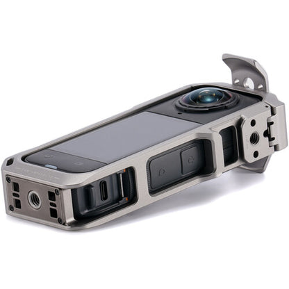 Tilta Full Camera Cage for Insta360 X5 (Titanium Gray) TA-T90-FCC-TG